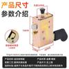 Cuerpo de cerradura de caravana completamente cerrado cerradura de puerta cerradura interior de puerta de triciclo eléctrico Jinpeng bloque de bloqueo de placa de bloqueo cerradura de manija de puerta de vehículo de cuatro ruedas
