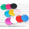 Accesorios para Gatos y Perros de 30 mm Multicolores Redondos de Aluminio Placa de Identificación para Perros Suministros para Mascotas Antiperdida Marca de Moda Colgante para Collar