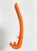 Snorkel para Nadar, Tipo Húmedo, Unisex, Snorkel de Silicona Completa, Aparato Respiratorio Plegable para Buceo, Aprobado por el Fabricante