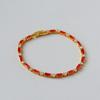 Moda Europea y Americana Lujo Ligero Cuadrado Zircón Pulsera para Mujer Gama Alta Dopamina Simple Exquisita Pulsera con Hebilla de Reloj Versátil