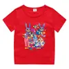 Conjunto de Camiseta e Shorts de Gola Redonda de Verão 2026 para Crianças Estilo Coreano Casual Absorvente de Suor Cor Doce Conjunto de Moletom para Crianças Pequenas