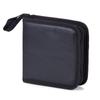 Suministro Exclusivo Transfronterizo de Estuche para CD de Cuero Sintético Negro para 40 Discos, Estuche para Discos de PU, Estuche de Cuero para Discos Compacto y Fácil de Transportar