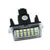 Adequado para Toyota Toyota Camry luz da placa de licença levou Highlander Corolla NOAH modificação da luz da placa traseira