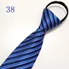 Corbata de Hombre Cremallera Novio Boda Roja 8cm Vestido Negocio Nudo Negro Libre Perezoso Fácil de Tirar Azul Corbata