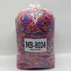 Directo de fábrica 8024 banda para el cabello de color para niños, liga pequeña para el cabello, cuerda para el cabello, alta elasticidad, al por mayor, una libra de liga desechable