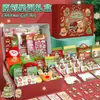 Conjunto de Papelaria de Natal Desenho Animado Presente de Natal Fofo Pacote de Presente Criativo para Aniversário Infantil Material Escolar