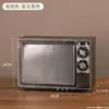 Ornamento Modelo de Máquina de Telégrafo Retrô Vintage, Máquina de Telégrafo de Estação de Rádio Simulada, Objeto Antigo Nostálgico, Adereço de Cinema e Televisão