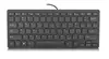 Traje de teclado y ratón inalámbricos 2.4G delgado portátil para portátil teclado externo mini oficina silencioso teclado y ratón tipo chocolate