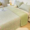 Funda de Cama de Algodón Puro de Dibujos Animados para Niños, Pieza Única para Todas las Estaciones, Colchón de Terciopelo de Leche, Reversible, Colcha de Cama, Sábanas de Cama, Juego de Tres Piezas