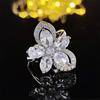 Suministro Transfronterizo de Artículos Pequeños, Anillos de Mariposa Cerrados Estilo Ins, Accesorios, Joyería, Fuente de Artículos para Transmisiones en Vivo de Comercio Exterior R4204