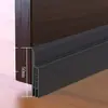 Tira de Vedação para Fresta Inferior de Porta Autoadesiva Fresta de Porta Tira de Vedação Inferior de Porta Porta de Vidro Janela Adesivo Antivento Tira de Barreira de Água Tira Adesiva