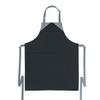 Delantal de Lona Impermeable de Doble Color con Texto Impreso Delantal para Barista de Tienda de Té con Leche Mesero Ropa de Trabajo Catering