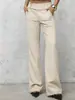 Pantalones de Pierna Ancha para Mujer de Cintura Alta Estilo Europeo y Americano Transfronterizos, Pantalones Largos Casuales Adelgazantes, Pantalones de Traje para Amazon