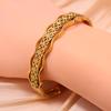 Pulsera de acero de titanio estrella esmerilada de alta calidad de venta caliente transfronteriza 18K que no se desvanece nicho explosiones moda retro marea