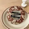 Presilha de Garra de Abalone Exquisita de Alta Qualidade para Mulheres, Grampo para Parte de Trás da Cabeça com Parte de Trás Plana, Confortável de Usar, Presilha para Cabelo Liso, Acessório de Cabelo Versátil