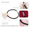 Jiarui Joyería Nueva al por Mayor Triángulo Geométrico Acetato Alta Elasticidad para Mujer Transfronterizo Más Vendido Negro Goma para el Cabello