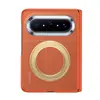 Adequado para capa de celular Huawei PuraXMax, nova edição de colecionador, capa protetora dobrável ampla com suporte giratório magnético, acabamento fosco
