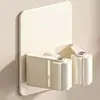 Gancho para Mop Suporte para Vassoura sem Furos Prateleira de Armazenamento Montado na Parede Clipe de Mop para Banheiro Cabide Banheiro Suporta de Carga