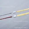 Conector de hebilla de cristal para tira LED suave Pin 2/3/4/5/6 pines SMD/COB Cableado de placa de 8 mm/10 mm