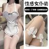 Fan Lei - Ropa interior sexy de estilo japonés, traje de sirvienta sexy para juegos de rol, uniforme de sirvienta, pijama, traje 567