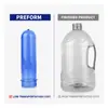 Preforma para Botella de PET de 48 mm de Diámetro, Preforma para Botella de Agua Mineral Desechable de Grado Alimenticio de 5 L a 15 L, Venta Directa del Fabricante, Personalizable