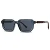 Estilo Pin Ins Europeo y Americano Nuevo para Hombre Tendencia Calle Encanto Moderno Retro Gafas de Sol Polarizadas para Mujer 10074