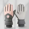 Guantes de Esquí de Invierno para Hombres y Mujeres, Impermeables con Pantalla Táctil y Forro de Felpa, Para Ciclismo al Aire Libre de Invierno, Vehículo Eléctrico, Cortavientos, Resistentes al Frío y Cálidos, Gruesos