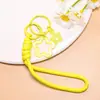 Lindo Jelly de Fruta Estrella de Cinco Puntas Correa para Teléfono Llavero Cuerda Anti-Pérdida Muñeco Colgante para Funda de Teléfono Bolsa Adorno Colgante Accesorios