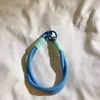 Dopamine Fashion Estilo Hong Kong Lanyard Corto para Teléfono Móvil Pulsera de Doble Gancho Cuerda para Muñeca Cadena Anti-pérdida para Teléfono Móvil Cadena para Colgar Cámara ccd