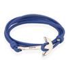 AliExpress comercio exterior moda popular vela náutica pirata aleación tejido PU pulsera venta directa de fábrica