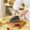 Juego de Cuchillos de Acero Inoxidable para el Hogar, Set de Siete Piezas Multifuncional Afilado para Cocina, Recubrimiento Antiadherente, Cuchillo para Cortar Huesos, Cuchillo para Cortar Carne