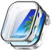 Qingfeng es adecuado para la funda protectora Redmi Watch6, funda templada y película integrada funda protectora Redmi Watch6