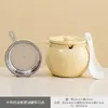 Popular recipiente para manteca con tapa, resistente al calor, para uso doméstico, frasco de almacenamiento de gran capacidad para aceite de cocina, apto para alimentos