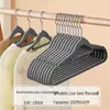 Cabides de Plástico Espessos Antiderrapantes de Ombro Largo para Roupas de Adulto, Novo Estilo, Cabides para Secagem sem Marcas para Uso Doméstico