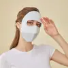 Bohang 2026 Modelo Nuevo Primavera y Verano Mascarilla Facial de Seda, Transpirable para Toda la Cara, Protector Solar Anti-UV Mascarilla Facial de Seda