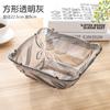 Plato para Snacks de Sala de Estar Estilo Europeo Plato de Frutas de Plástico Transparente Plato para Frutos Secos Moderno Simple Creativo Plato para Dulces Hogar