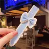 Flequillo de Lazo de Primavera y Verano Pegajoso Cabello Roto Diadema Pegajosa para Niña Diadema Velcro Pegar Cabeza de Niña Pequeña
