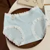 Calcinha Feminina Antibacteriana 10A, Tipo A, Algodão Não Tingido, Com Forro Antibacteriano Estendido de 16cm, Calcinha Feminina 100% Algodão
