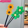 Ferramenta de Penteado Infantil Acessório de Cabelo Flor Fofa para Meninas Estilo Coreano Trançado Coque Despojado Ferramenta de Penteado