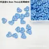 Botões Pequenos em Formato de Coração com Dois Furos de 4,5 mm e 7 mm para Roupas de Boneca BJD Botões de Coração Acessórios Feitos à Mão