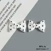 Acessórios de Resina com Bolinhas Pretas Brilhantes e Laço Doce Material para Capa de Celular DIY, Fivela para Sapato Furado, Grampo de Cabelo, Joias