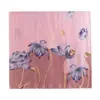 Elegante Bufanda de Seda de Loto Bufanda Versátil Larga de Doble Uso Estilo Coreano Bufanda de Moda para Primavera y Verano Chal para Mujer