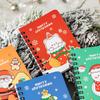 Minicuaderno navideño engrosado con dibujos animados de Ben, papelería para estudiantes, regalo, portátil, regalo al por mayor