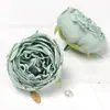 Flores Artificiais Flor de Peônia Retrô Europeia Cabeças de Flor Artificiais Materiais para DIY Flores de Casamento Realistas de Alta Qualidade Arte Floral Decorativa
