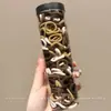 Diadema Elástica Ancha para Cola de Caballo Alta para Mujer, Banda de Goma Elástica, Alta Elasticidad, Cuerda para el Cabello Duradera, Goma para Moño, Accesorio para el Cabello