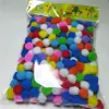 Spot de fábrica bola de lã de polipropileno decoração de Natal bola de lã feita à mão diy arte de pelúcia educação infantil feita à mão bola de lã de mistura de cores