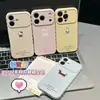 Capa Fofa de Desenho Coração com Bolhas Adequada para Capa de Celular Apple 17Promax, Anti-Queda para Iphone16/15, Meninas 14/13