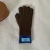 Nuevos Guantes de Lana Tejidos con Trenzado de Figura de Ocho Pequeña para Mujer, Estilo Coreano, Cálidos, Sin Dedos, Táctiles, Antifrío, Atmósfera de Otoño e Invierno