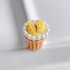 Taza de crema de pastel de simulación accesorios de resina adornos creativos artificiales pegamento de crema DIY funda de teléfono móvil accesorios para el cabello lote de belleza