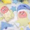 Muñeco Hombre Estrella de Navidad Relleno Tejido Lazo Decoración de Árbol de Navidad Paquete de Materiales DIY Regalo Festivo